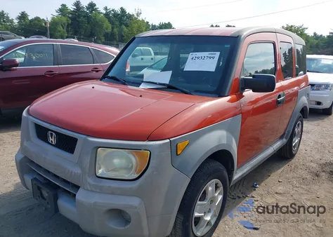 2005 Honda Element Lx из США, поврежденный, VIN 5J6YH28345L031855